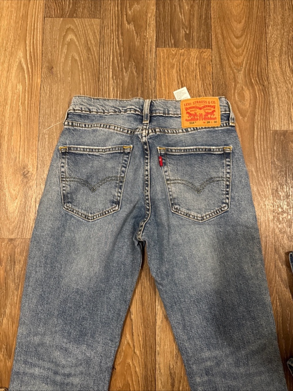 Levi's Men's Light Blue Straight-Leg Denim Jeans